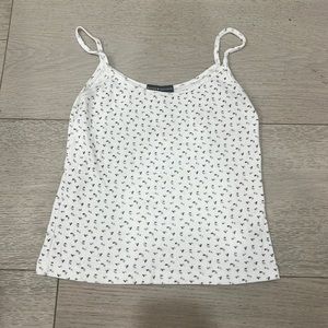 Brandy melville floral tank